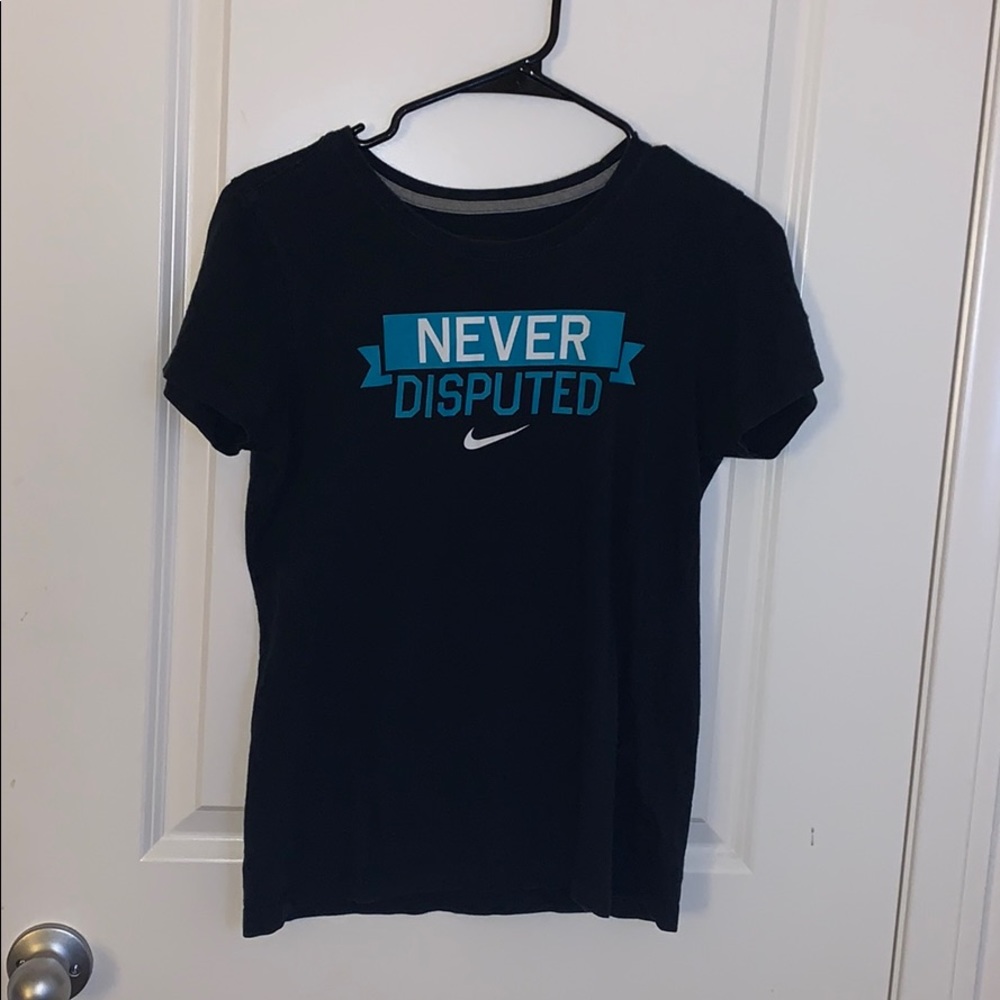 Nike “Never Disputed” t-shirt